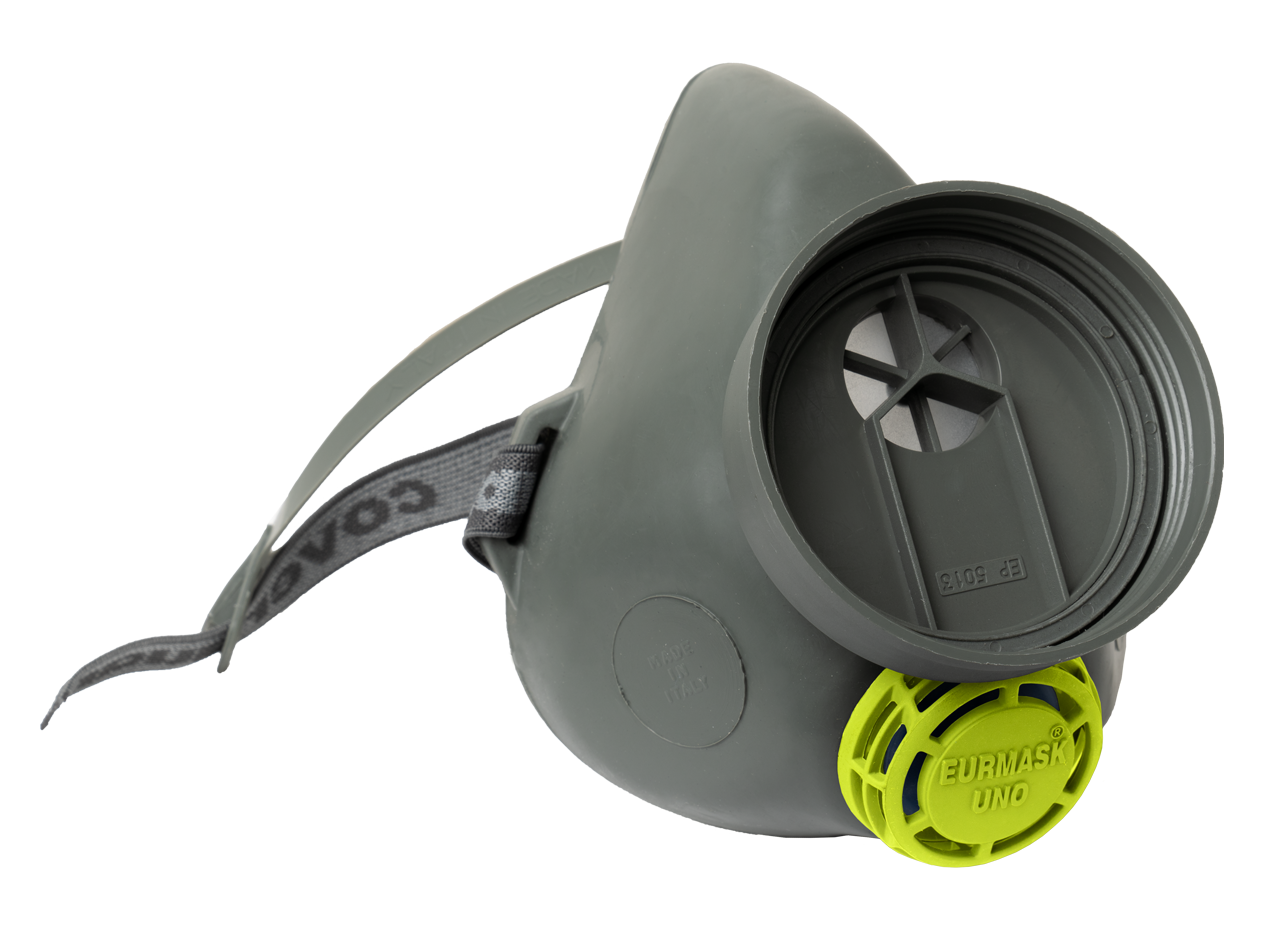 Demi-masque néoprène 1 filtre
