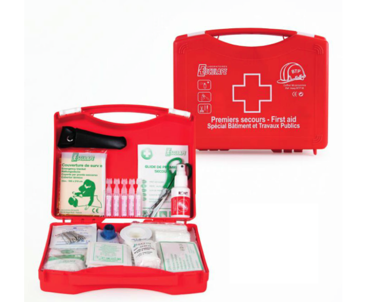 Trousse de secours BTP